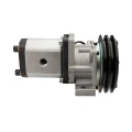 Hydraulikpumpe, Zahnradpumpe Größe 2 26 ccm/U rechtsdrehend mit elektromagnetischer Kupplung 12V Ø152 mm 2×13 mm