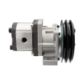 Hydraulikpumpe, Zahnradpumpe Größe 2 6 ccm/U rechtsdrehend mit elektromagnetischer Kupplung 24V Ø152 mm 2×13 mm