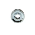 Doppelte Keilriemenscheibe (2-rillig) für 2 Keilriemen 2×13 mm Ø100 mm / Bohrung Ø38 mm, Passfedernut 10 mm