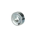 Doppelte Keilriemenscheibe (2-rillig) für 2 Keilriemen 2×13 mm Ø100 mm / Bohrung Ø38 mm, Passfedernut 10 mm