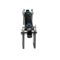 Hydraulikzylinder doppeltwirkend 50/25/200 mit Gelenkaugen 25mm + Befestigung - HT24
