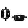 Teleskopzylinder 4-stufig Ø90/75/60/45mm 800mm Hub mit Kugelpfanne und Kardanring