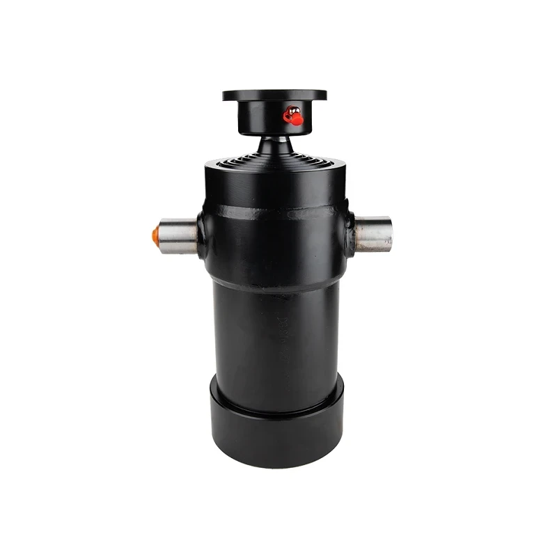 Teleskopzylinder 6-stufig Ø120/105/90/75/60/45mm 1250mm Hub mit Kugelpfanne