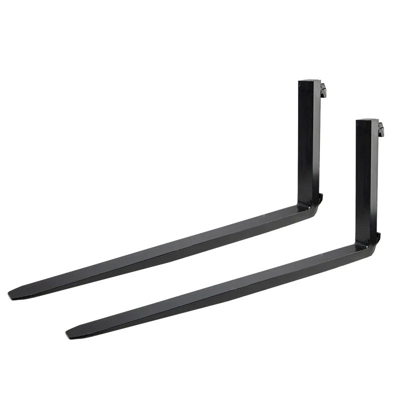 Palettengabelzinken 80x40x1200 mm, Klasse 2A, 1000 kg je Zinke – 2er-Set – für Frontlader und Teleskoplader