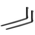 Palettengabelzinken 80x40x1200 mm, Klasse 2A, 1000 kg je Zinke – 2er-Set – für Frontlader und Teleskoplader