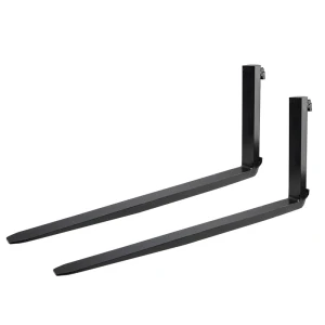 Palettengabelzinken 80x40x1200 mm, Klasse 2A, 1000 kg je Zinke – 2er-Set – für Frontlader und Teleskoplader