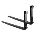 Palettengabelzinken 80x40x1200 mm, Klasse 2A, 1000 kg je Zinke – 2er-Set – für Frontlader und Teleskoplader