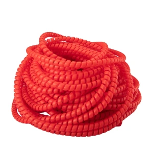 Schlauchschutzspirale WN16 für Hydraulikschläuche, 13–18 mm, HDPE, rot – 10 m