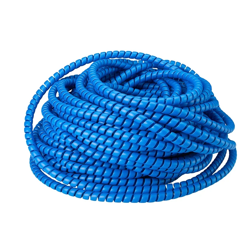 Schlauchschutzspirale WN16 für Hydraulikschläuche, 13–18 mm, HDPE, blau – 10 m