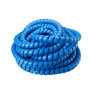 Schlauchschutzspirale WN40 für Hydraulikschläuche, 35–42 mm, HDPE, blau – 10 m