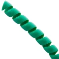 Schlauchschutzspirale WN20 für Hydraulikschläuche, 16–22 mm, HDPE, grün – 10 m