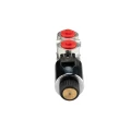 Hydraulik Umschaltventil 3/2-Wege Innengewinde: 3/4" Max. Durchfluß: 100L/min Max. Betriebsdruck: 350bar Spannung: 12V
