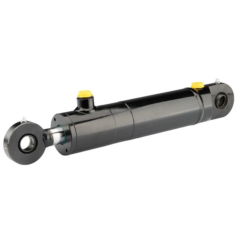 Hydraulikzylinder doppeltwirkend 63/32/200 mit Gelenkaugen 25mm - HT24