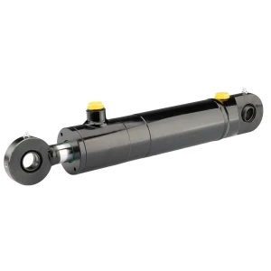 Hydraulikzylinder doppeltwirkend 63/32/200 mit Gelenkaugen 25mm - HT24