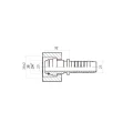 DKOL Pressnippel gerade für Hydraulikschläuche DN25 1SN/2SN, M36x2