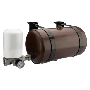 Hydrauliköltank 10 Liter mit Rücklauffilter AMF 151 und Spannbändern 206 mm