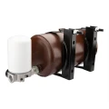 Hydrauliköltank 10 Liter mit Rücklauffilter AMF 151 und Spannbändern 206 mm