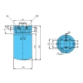 Hydrauliköltank 15 Liter mit Rücklauffilter AMF 151