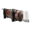 Hydrauliköltank 15 Liter mit Rücklauffilter AMF 151 und 2 Spannbändern Ø 206 mm