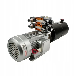 Hydraulikaggregat 2xdoppeltwierkend 380/400V, Motorleistung - 1,5kW, Pumpe - 3,3ccm, Nenndruck - 180bar, mit Öltank
