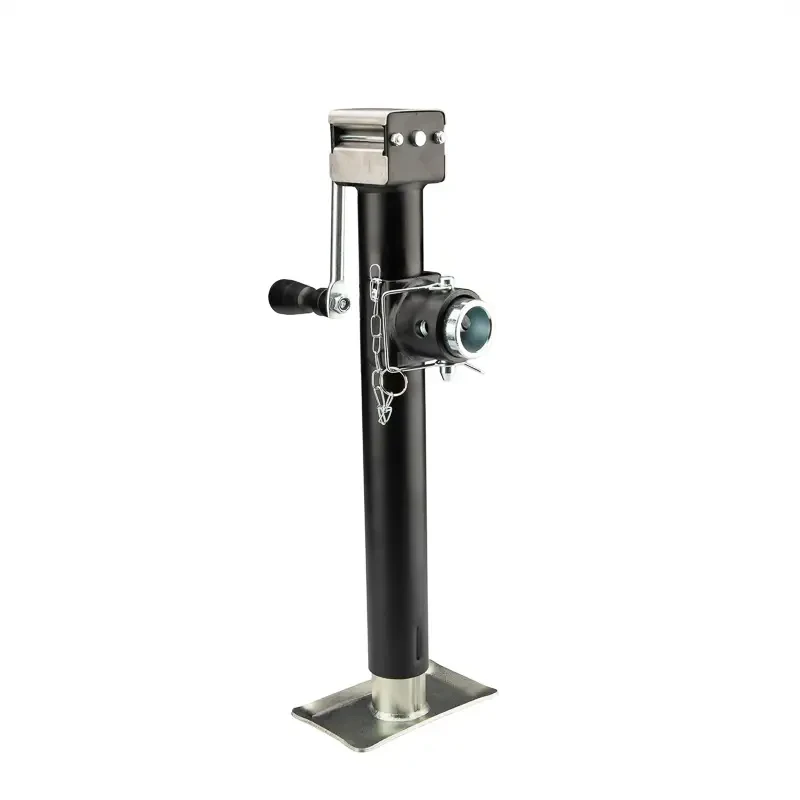 Stützfuß für Anhänger und Auflieger mit seitlicher vertikaler Kurbel – 2000 kg, 560–935 mm