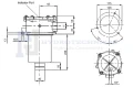 Rücklauffilter 105l/min RFM040CV1BB5 SOFIMA - Schema