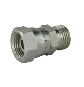 Gerade Verbindung mit einer Überwurfmutter M22x1,5 - M18x1,5