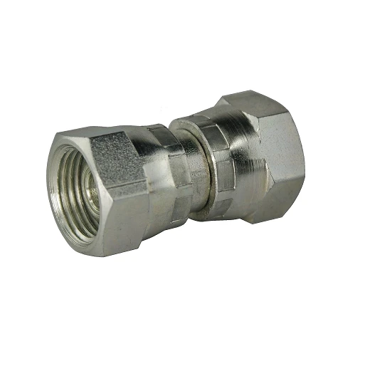 Gerade Verbindung mit beidseitig Überwurfmutter M22x1,5 - M18x1,5