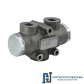 Mengenteiler - Stromregelventil Teilung 50/50 V-EQ50 Innengewinde: 1/2" Durchfluß: 60-80L/min Max. Betriebsdruck: 250bar