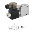 Sitzventil 2/2-Wege Innengewinde: 1/2" Max. Durchfluß: 70L/min Max. Betriebsdruck: 350bar Spannung: 12V offene Stellung TD4